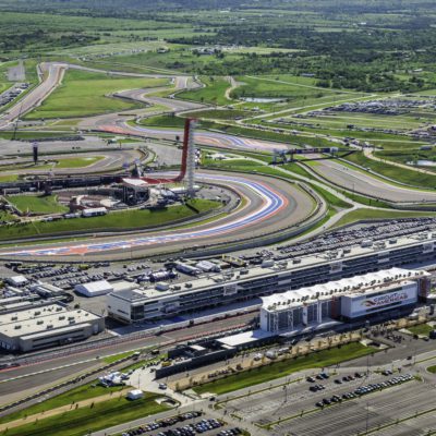 Motorsports race track